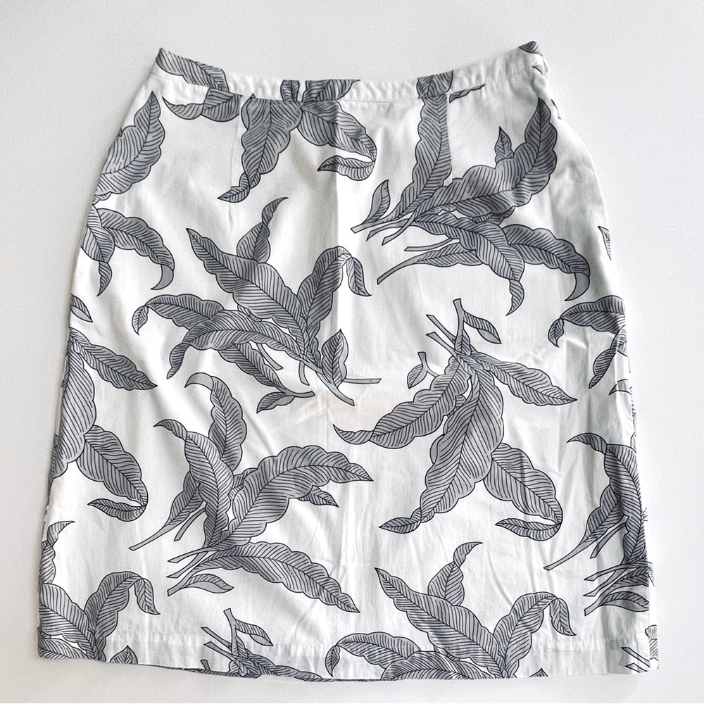 Skirt by Boden in Leaf Print